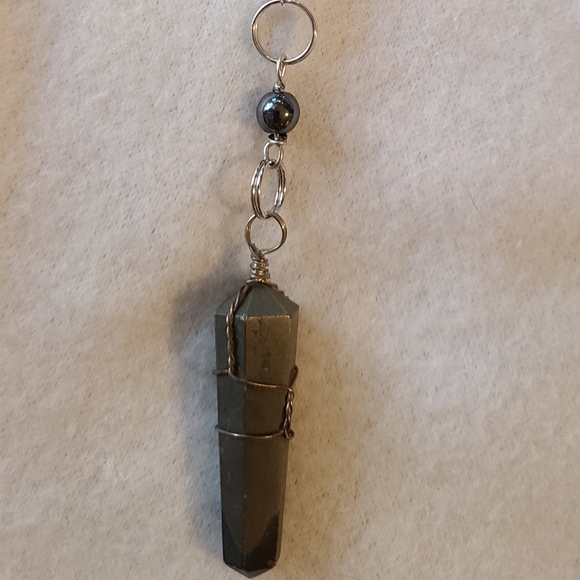 Pyrite and Hematite Pendulum! - Picture 3 of 4